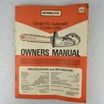 Vintage Homelite Model 150 Automatic Chain Saw Owners Manual 24533-B Like. Price: $14.95.