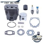 Cylinder Piston Kit Intake For Husqvarna 50, 51, 55, Rancher Nikasil 46MM New. Price: $31.85.
