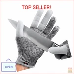 Nocry Cut Resistant Work Gloves Women And Men, With Reinforced Fingers; Comf New. Price: $23.26.