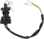 Ignition Switch W/keys For Kawasaki Bayou 220 250 300 400 Klf Lakota Black New. Price: $14.41.