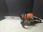 Stihl Ms 170 Chainsaw 30CC W/16" Bar & Chain, Gas Powered, Tested Runs Great Used. Price: $199.99.