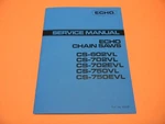 Echo CS602VL CS702VL CS702EVL CS750VL CS750EVL Chainsaw Service Manual Brand. Price: $12.00.