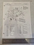 Poulan Power Blower Parts List 534-500018, Models GB150/350, Dec 90 Free Ship Like. Price: $10.95.