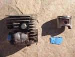 Oem 537253002 Husqvarna 350 351 353 Cylinder + Piston Jonsered 2150 45MM Used. Price: $84.00.