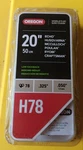 Oregon Controlcut H78 Chainsaw - Black Open. Price: $25.00.