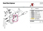 Tecomec Oem Support Disc For Chain Rivet Spinner Replaces Oregon 38603 New. Price: $14.98.