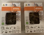 Stihl Oem 16 33 RM3 60 Chainsaw 3/8 Pitch, .050 G, Dl - Lot Of 2 New. Price: $65.00.