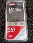 Oregon R55 Low Kickback Chain Saw 16" Open Pkg Free Shipping M45. Price: $18.99.