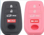 2PCS 4 Buttons Silicone Rubber Remote Smart Key Fob Case Cover Protector Toyota New. Price: $10.79.