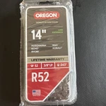 Oregon R52-21 Chainsaw 14" Bar, Echo Makita Husqvarna Ryobi Poulan Open. Price: $9.99.
