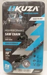 Kuza 10" Chainsaw 3-PACK 3/8" Lp .050" 40DL Semi-chisel, Low Kickback New. Price: $12.99.