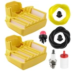 Ferilter Air Filter Fuel Line Parts For Husqvarna 460 455E As Picture New. Price: $15.81.