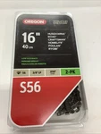 Oregon 16 S56 Chain Saw 2 Pack Link 3/8 Lp .050 Gauge Low Kickback New. Price: $24.95.