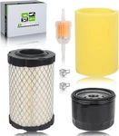 Partszen YTH24V48 Air Fuel Oil Filter Fit For Husqvarna YTH24V54 YTA22V46 New. Price: $22.90.