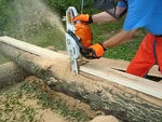 Haddon Lumbermaker Tree Falls Cut Off Chain Saw Boards, Beams, Planks New. Price: $69.96.