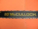 20" Bar & Chain .325 .050 78DL For Mcculloch 1849 2046 2049 4600 4700 4900 5000 Open. Price: $34.95.