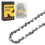 Razedg 18 Inch Carbide Chainsaw Chain, 3/8" Lp Pitch, .050" Gauge, 62 Drive New. Price: $77.64.