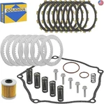 Clutch Kit & Friction Steel Plates Gasket For Kawasaki KX250F New. Price: $131.15.