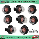 8PCS Primer Pump Bulb For Homelite Poulan Craftsman Chainsaw Trimmer 188-512 New. Price: $13.98.