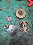 0.325-7T Clutch, Drum Sprocket Assy For Homelite UT10848,UT10827,UT10830,UT10835 Used. Price: $14.00.