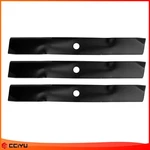 3PK Blades For John Deere M115496 M135590 M76467 54" Decks New. Price: $33.84.