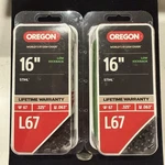 Oregon L67 16" Inch Low Kickback .325" Replacement Chainsaw For Stihl New. Price: $44.99.