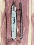 Stihl 30030086813 16 Inch Chainsaw Bar Used. Price: $40.00.