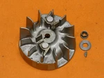 Homelite Super XL2 Points Ignition Flywheel With Nut Washer Key A69297C Used. Price: $6.00.