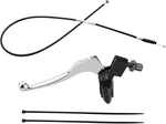 Pro Bat Universal 7/8'' Left Clutch Lever Handle 39'' Cable With Silver New. Price: $16.17.