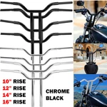 10" 12" 14'' 16" Mx T-bar Handlebar For Harley Dyna Softail Fat Bob Sportster Xl New. Price: $71.95.