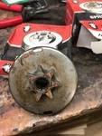 Total Chain Saw Sprocket N260 A7 Fits Jonsered 45, 49, 50, 52, 451, 521 New Open. Price: $12.70.