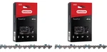 2-PACK 28" Chains Oregon Powercut 75CJ093G (3/8" Pitch, .063" Gauge, 93DL) New. Price: $69.29.