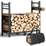 Brightown 34INCH Firewood Rack Indoor With Log Carrier, Outdoor For... New. Price: $101.59.