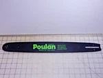 New Poulan 18" Chain Bar Green .325 530-0443355 Ph .50, Craftsman Echo Homelite. Price: $17.00.