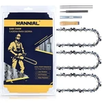 Mannial 18 Inch Chainsaw 3PACK With Sharpening Kit, 3/8"LP .050" Gauge ... New. Price: $39.26.