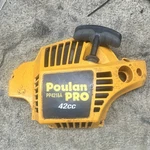 Poulan Pro PP4218A Chainsaw Recoil Pull Start 42CC Yellow Plastic 530-057868 Used. Price: $19.99.