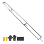 Vevor 12 Ft Rail Mill Guide System 4 Crossbar Adjustable Aluminum Saw New. Price: $89.99.