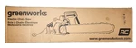Greenworks 20332 14.5 Amp Corded Electric Chainsaw 18 Inch Oregon And Bar New. Price: $42.50.