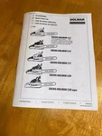 Dolmar 112 114 117 120S Chainsaw Illustrated Diagram Parts List Manual Brand. Price: $13.75.