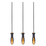 Hekoujiub 3PCS Chainsaw File, 1/8-INCH (3.2MM) Round One Size, Black New. Price: $10.94.