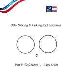 For Husqvarna 501288501 740422100 Oiler X-ring & O-ring Set 162 266 268 New. Price: $10.95.