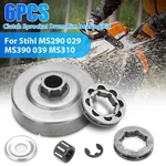 3/8" Clutch Drum Sprocket Rim Kits For Stihl MS290 029 MS390 039 MS310 Chainsaw New. Price: $11.39.