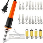 22 Pieces Electric Hot Knife Cutter Tool Kit Include Heated Plas New. Price: $24.99.
