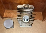 Oem Stihl K&s 1122 52MM Cylinder Piston 064 066 MS650 MS660 Chainsaw 081/2B Used. Price: $124.95.