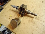 Homelite XL2 Auto Chainsaw Oem Crankshaft & Piston 69399-2 Used. Price: $16.00.