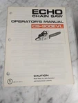 Echo Operator's Service Manual Parts List Book Catalog Chain Saw CS-900EVL Used. Price: $17.02.