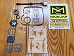Mcculloch Pm 700 Gasket, Seal, & Carburetor Rebuild Kit (cork) New. Price: $57.75.