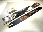 New Oem Stihl 28" Black Strong X Bar Chain Full Chisel 3/8 .050 91DL 440 660. Price: $199.95.