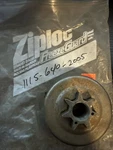 Oem Stihl Spur Sprocket #1115 640 2005 Fits 045, 056, 056M, 056S Open. Price: $14.00.