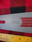 Nos Oregon Ta 240ATMD025 Laser Weld Chainsaw Bar Open. Price: $42.99.